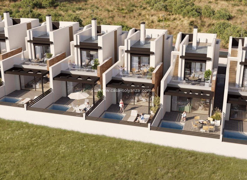 Obra nueva - Villa - Torrevieja - Aguas nuevas