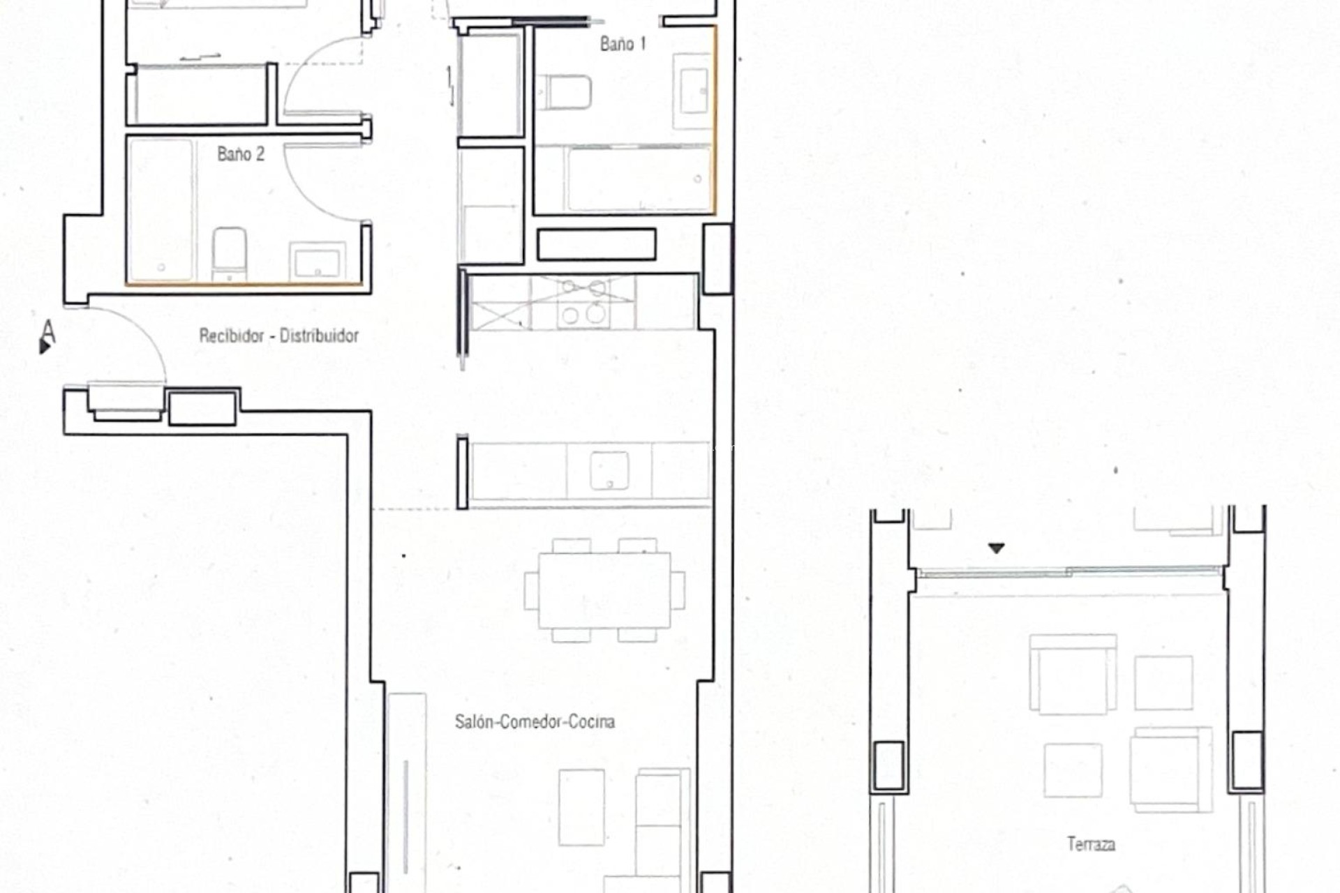 Resale - Apartment / flat - Dehesa de campoamor - Campoamor