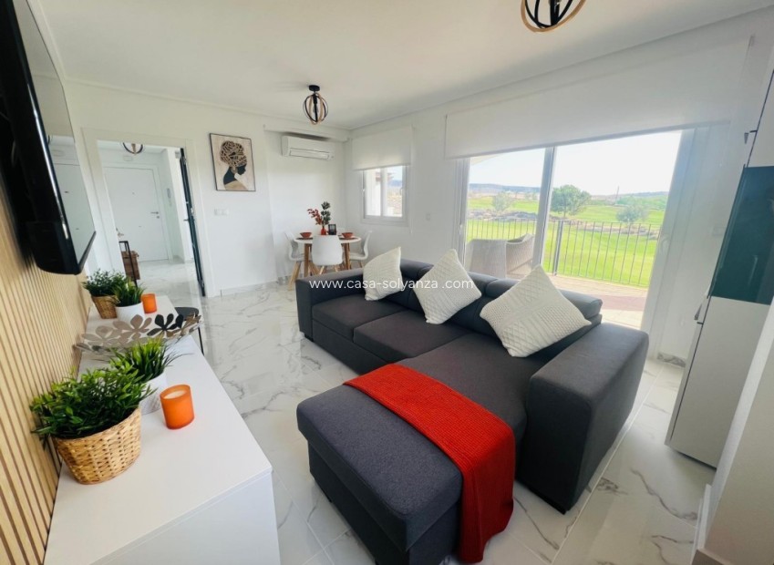 Resale - Apartment / flat - Hacienda Riquelme Golf Resort - Inland