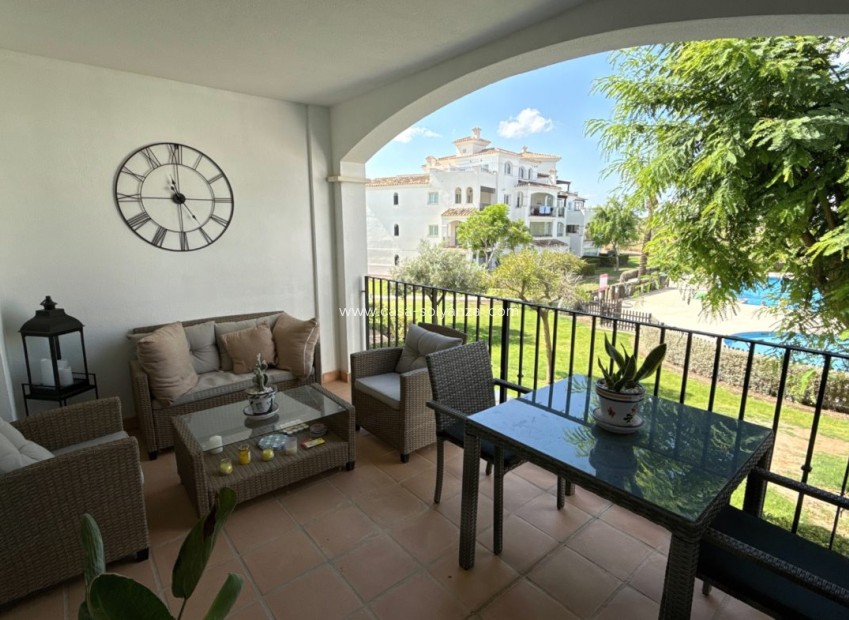 Resale - Apartment / flat - Hacienda Riquelme Golf Resort - Inland