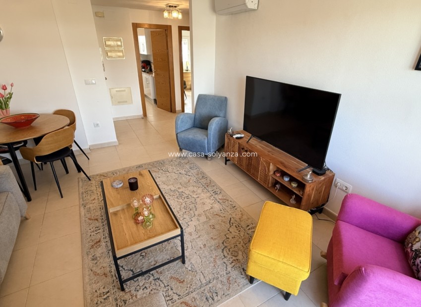 Resale - Apartment / flat - Hacienda Riquelme Golf Resort - Inland