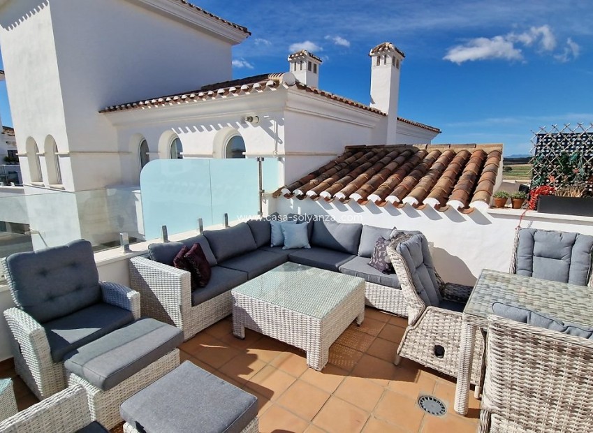Resale - Apartment / flat - Hacienda Riquelme Golf Resort - Inland