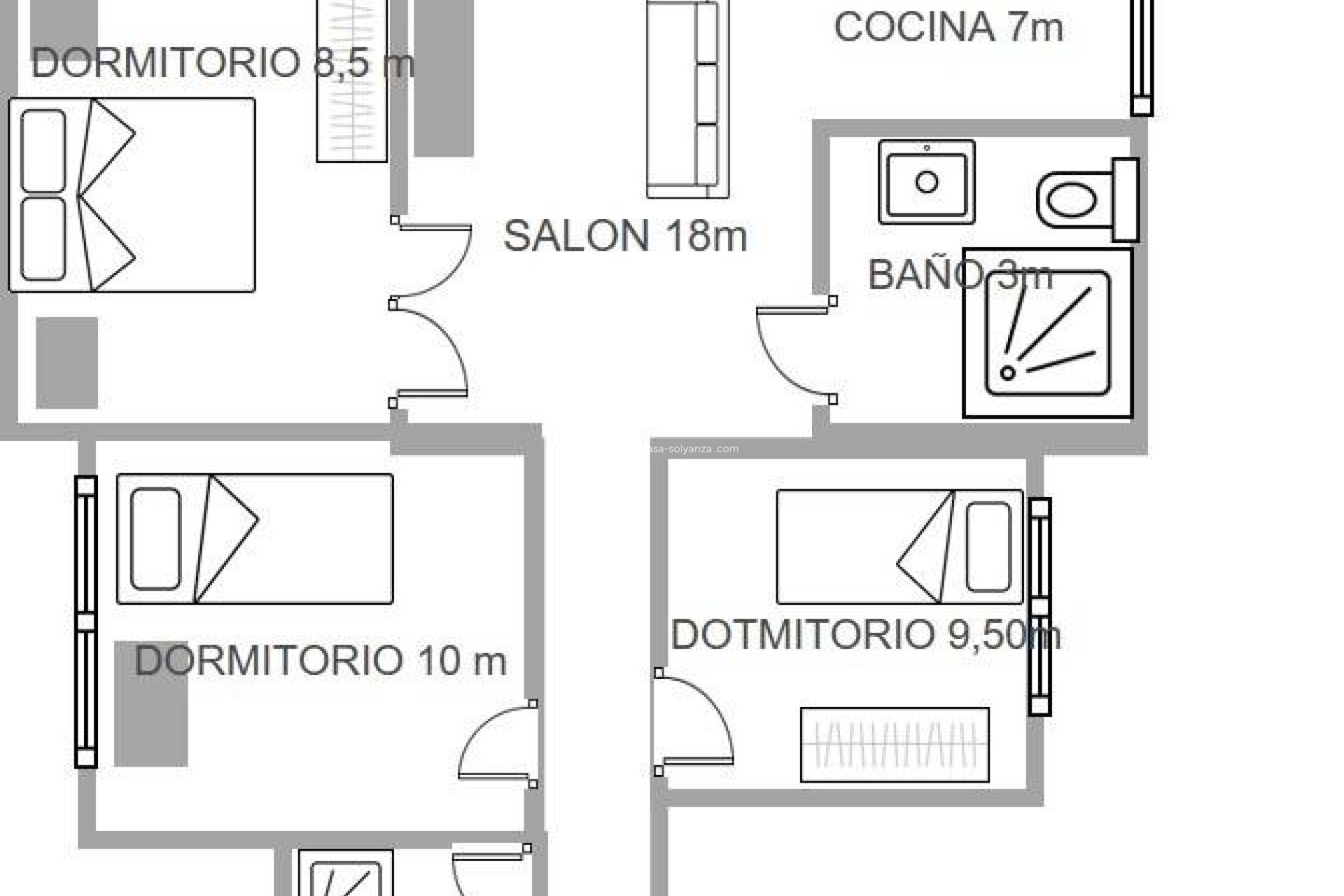 Resale - Apartment / flat - Lo Pagan - 1Âª Linea De Playa