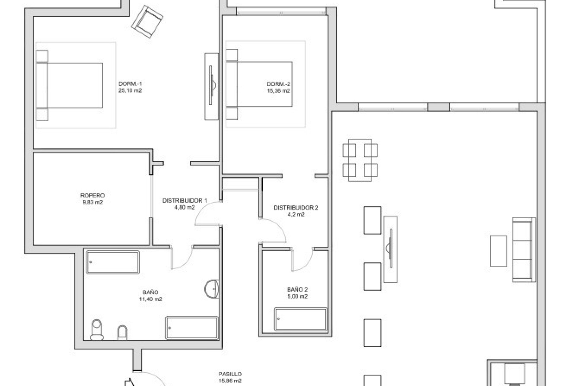 Resale - Apartment / flat - Orihuela Costa - Campoamor