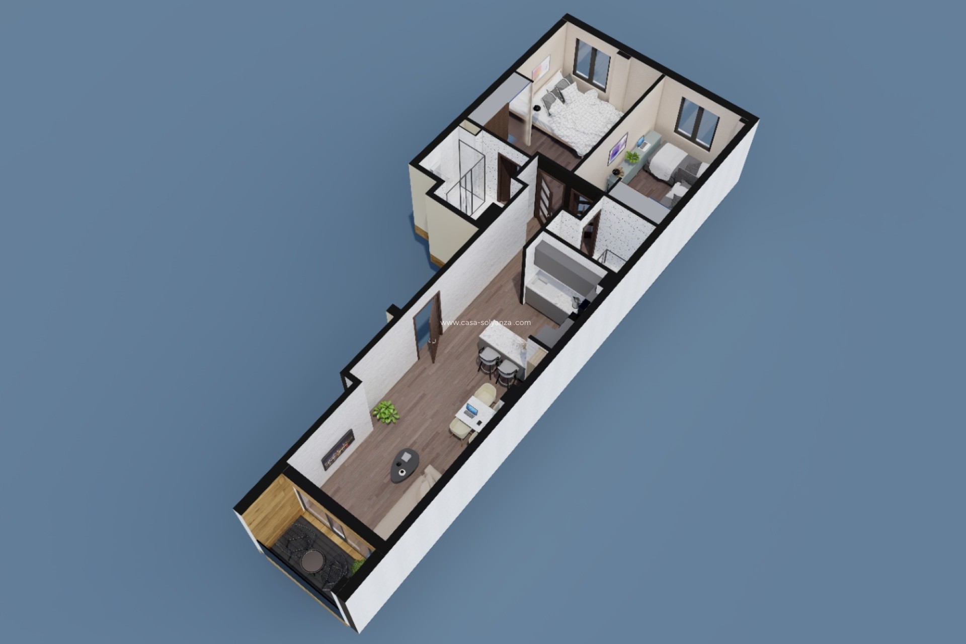 Resale - Apartment / flat - Pilar de la Horadada - Centro