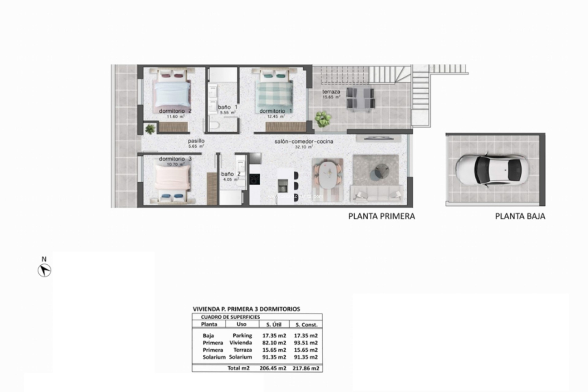 Resale - Apartment - Top Floor - Pilar de la Horadada