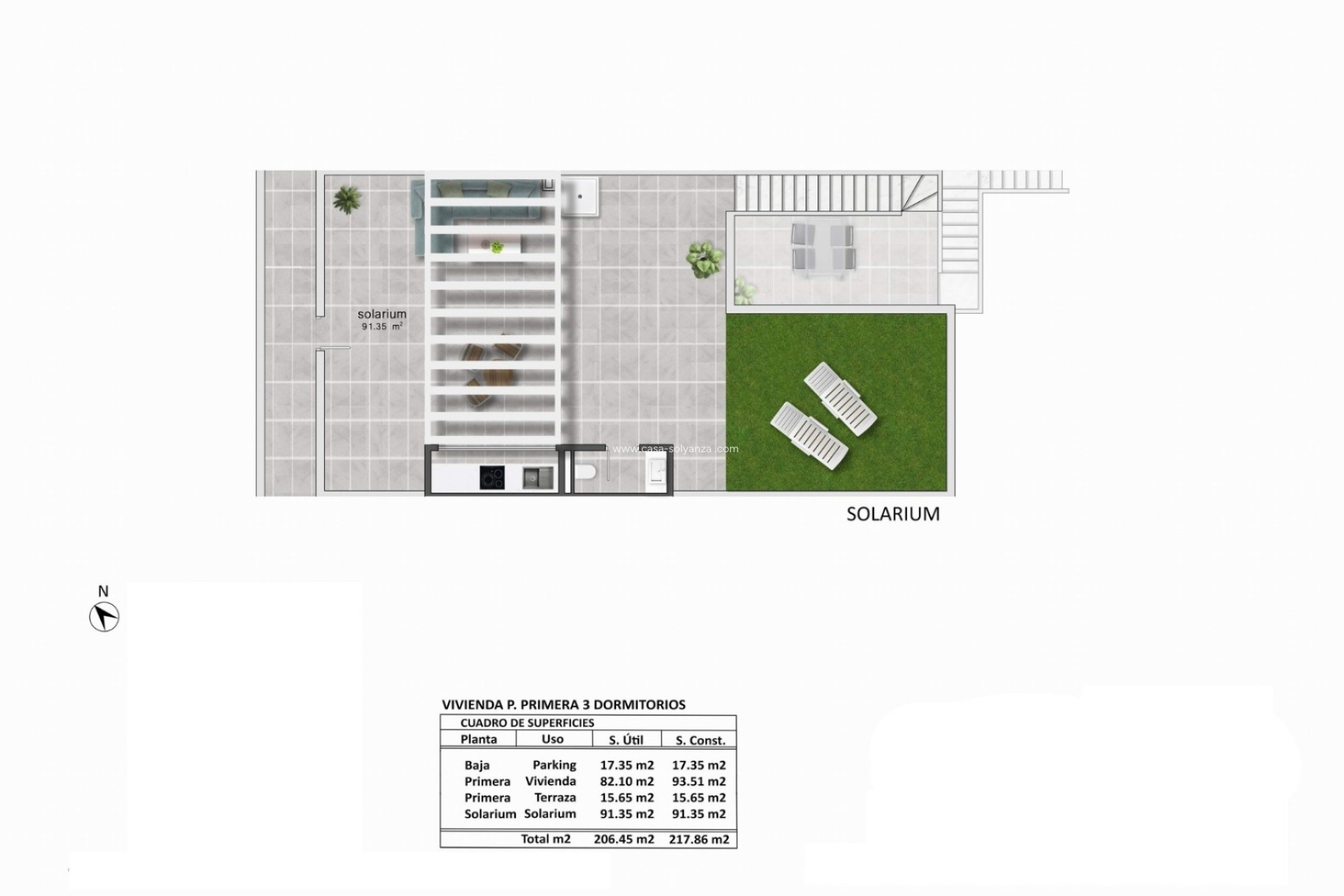 Resale - Apartment - Top Floor - Pilar de la Horadada
