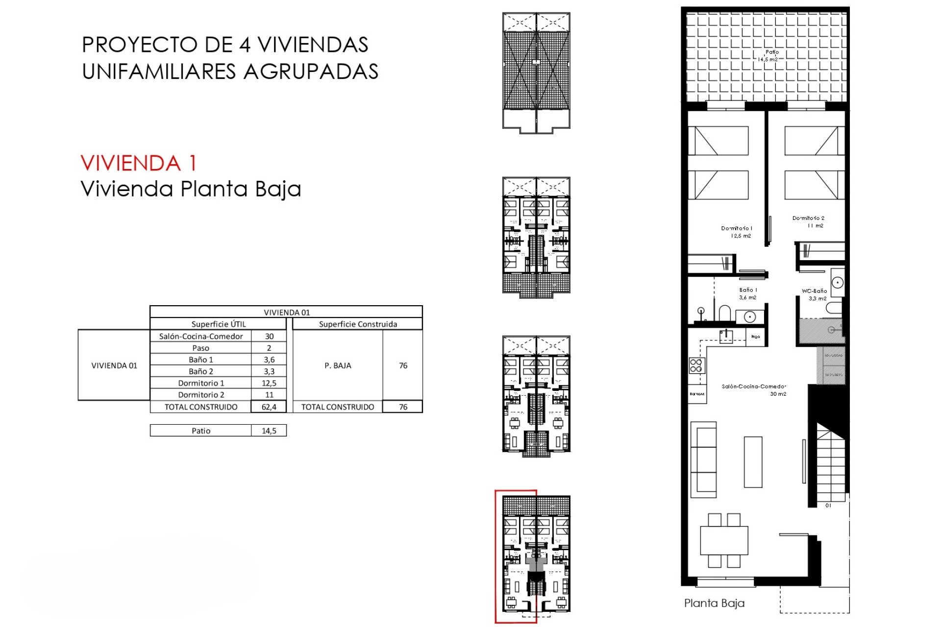 Resale - Bungalow - Pilar de la Horadada - Torre de Horadada