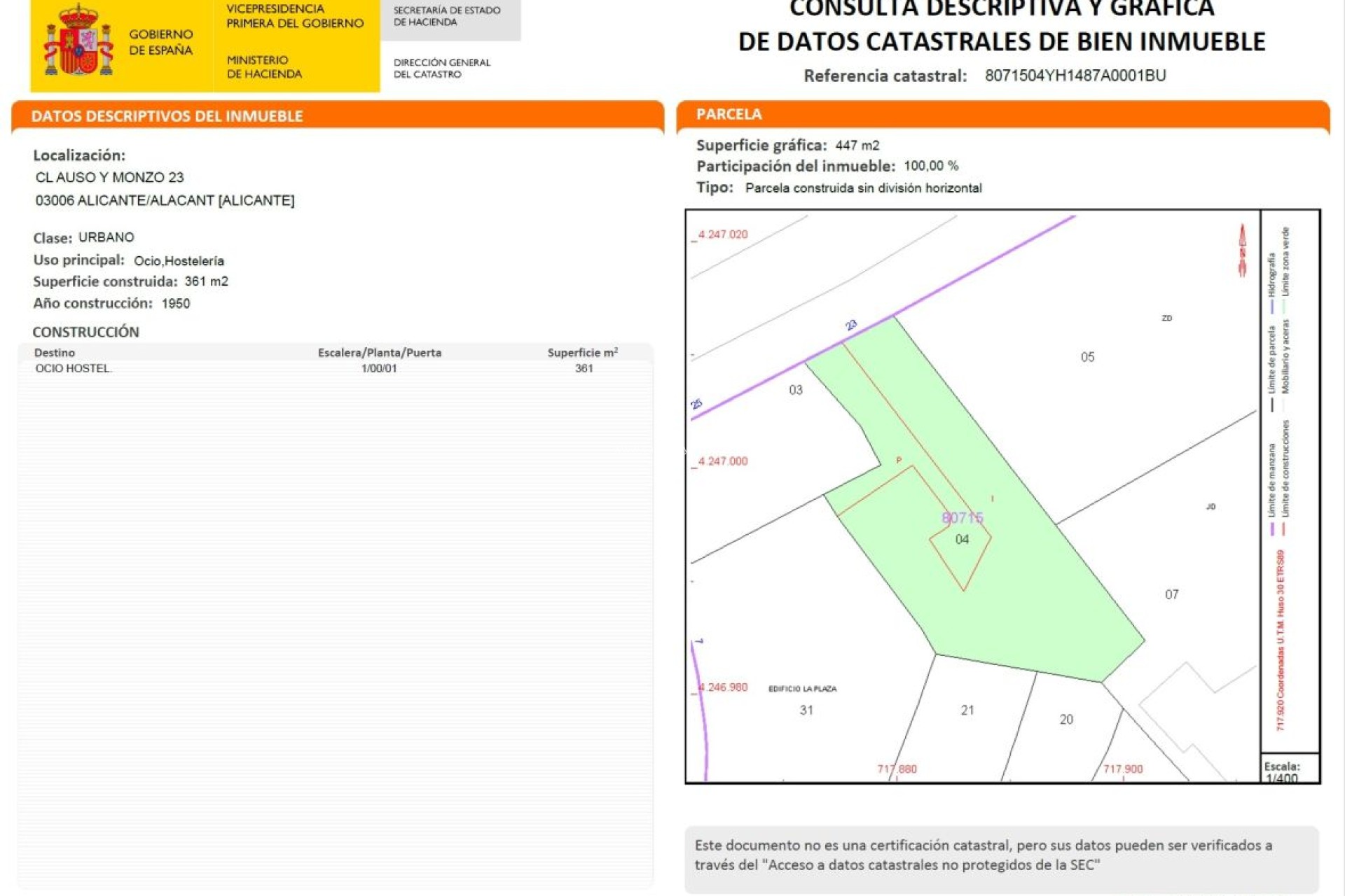 Resale - Commercial - Alicante - Costa Blanca