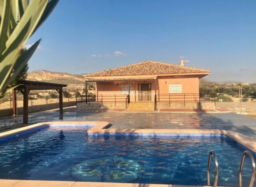 Resale - Country Property/Finca - Abanilla - Inland