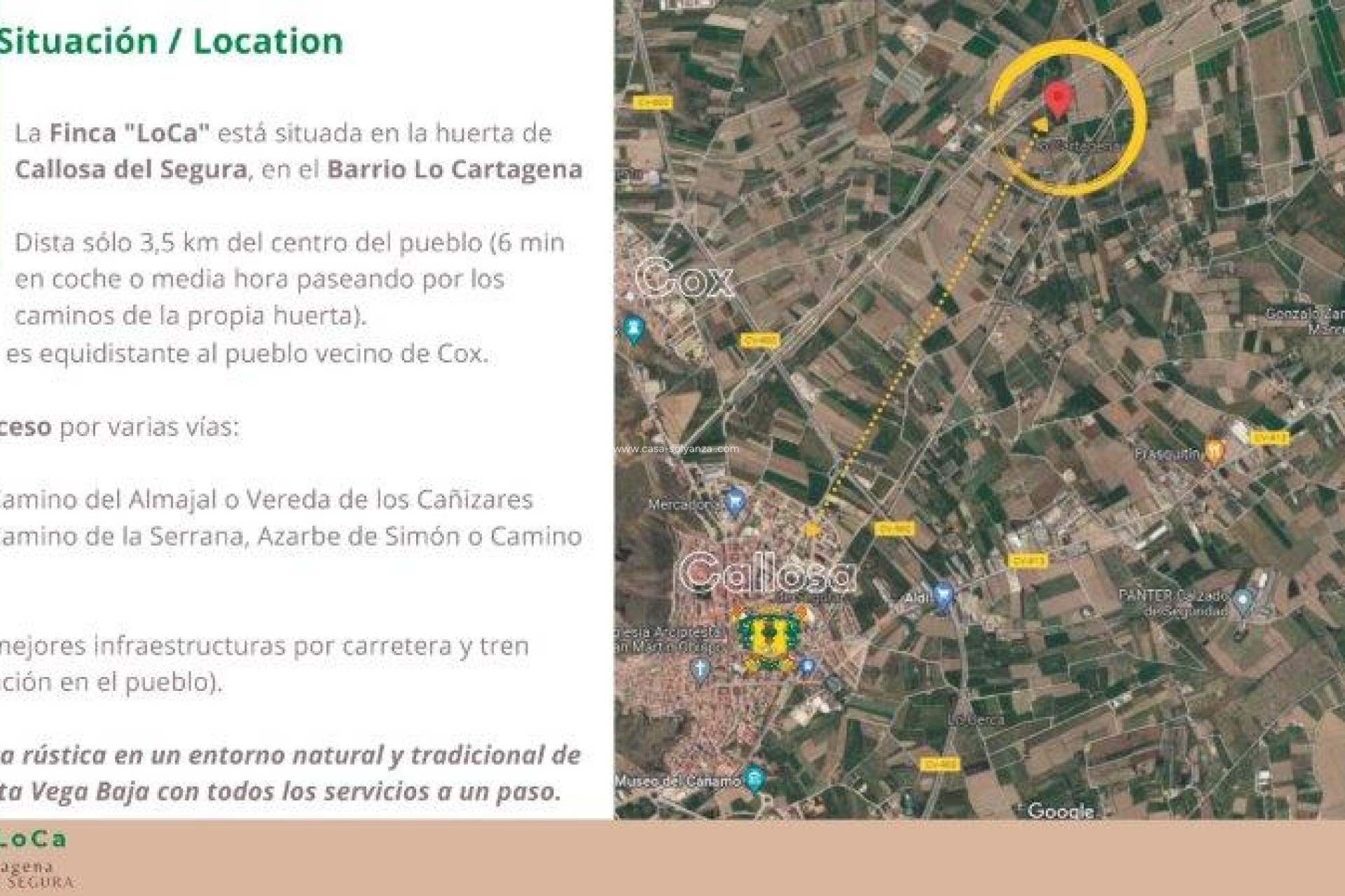 Resale - Country Property/Finca - Callosa de Segura - Inland