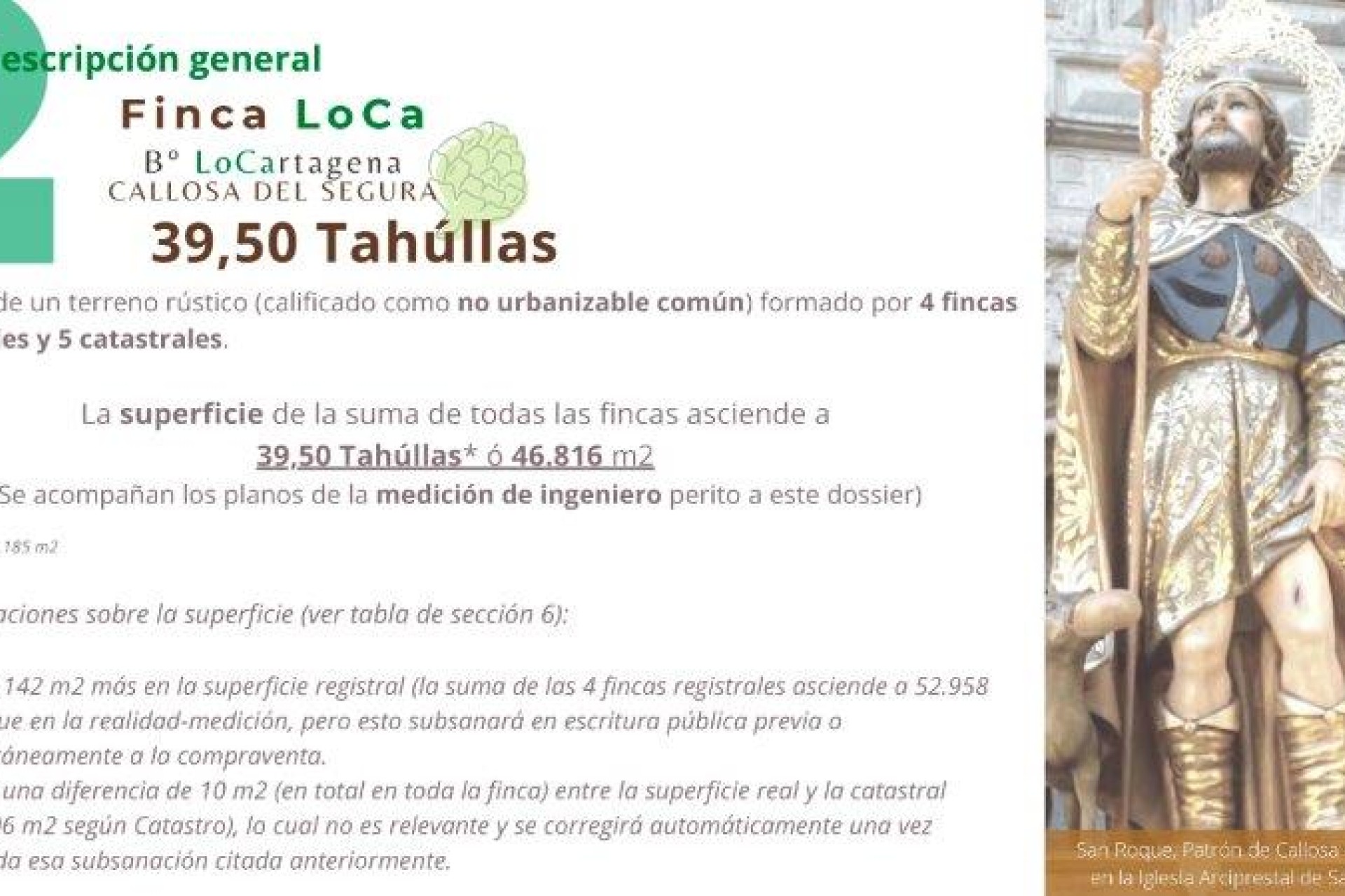 Resale - Country Property/Finca - Callosa de Segura - Inland