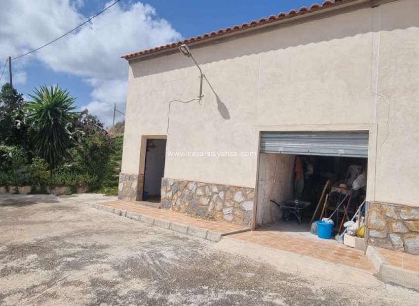 Resale - Country Property/Finca - Hondón de las Nieves - Inland