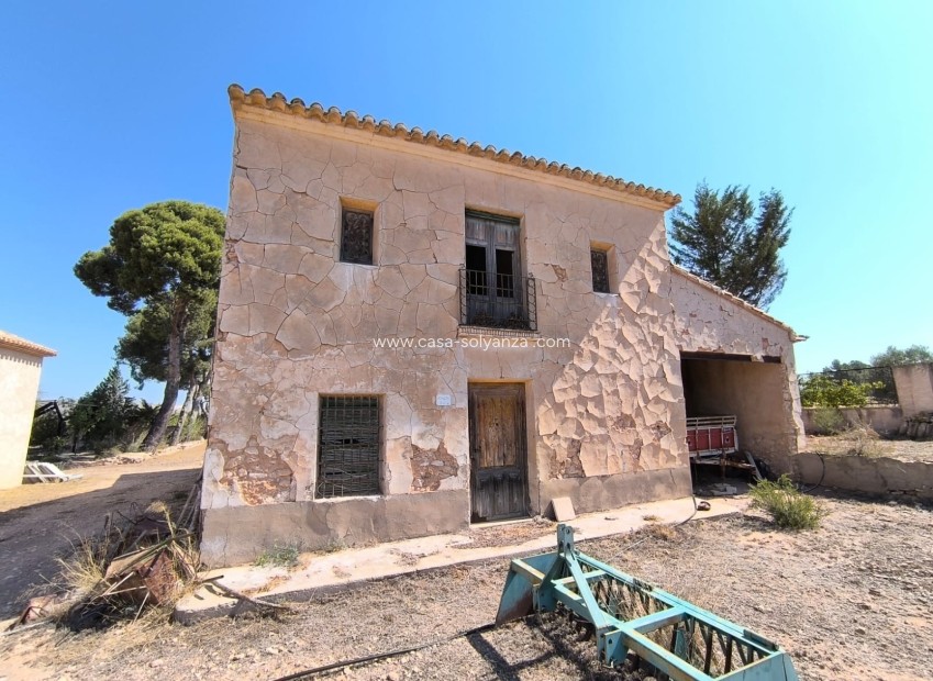 Resale - Country Property/Finca - Villena - Inland