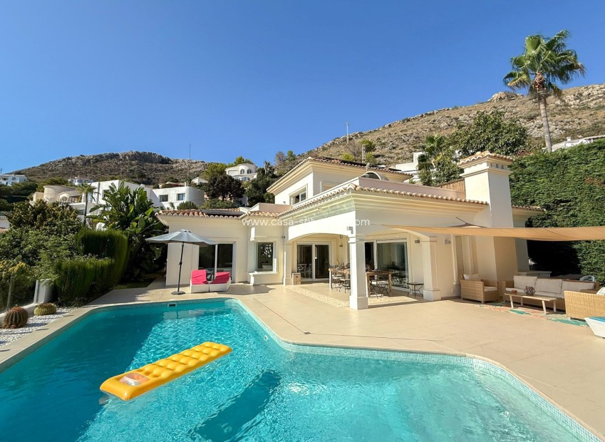 Resale - Independent villa - Moraira - El Portet - Pla Del Mar