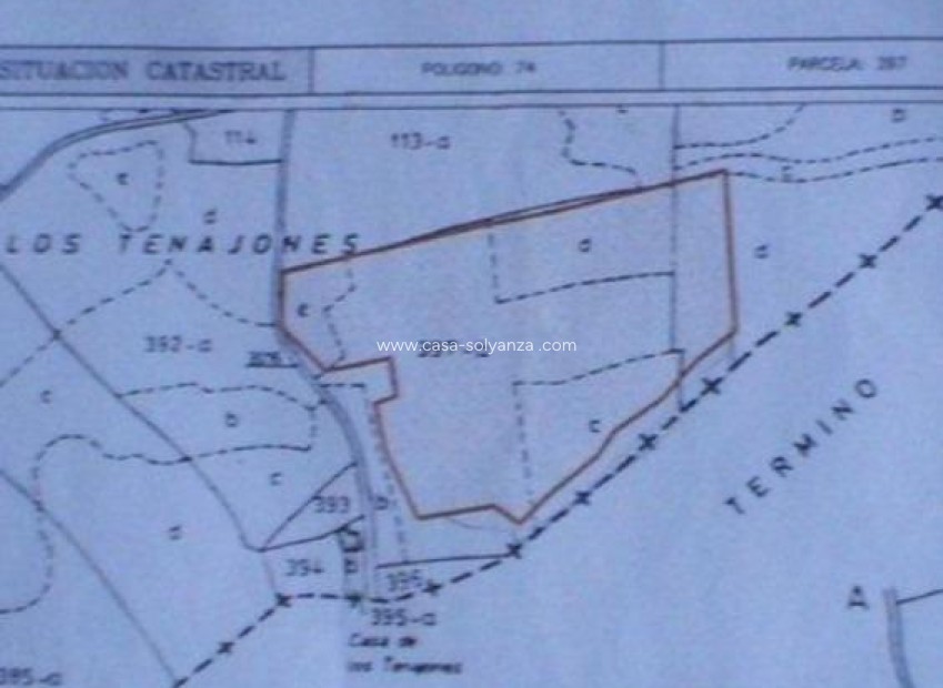 Resale - Land - Abanilla - Cañada Del Trigo