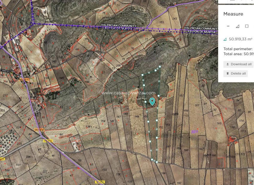 Resale - Land - Abanilla - Inland