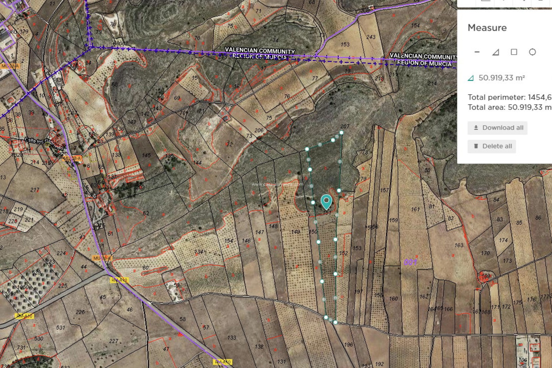 Resale - Land - Abanilla - Inland