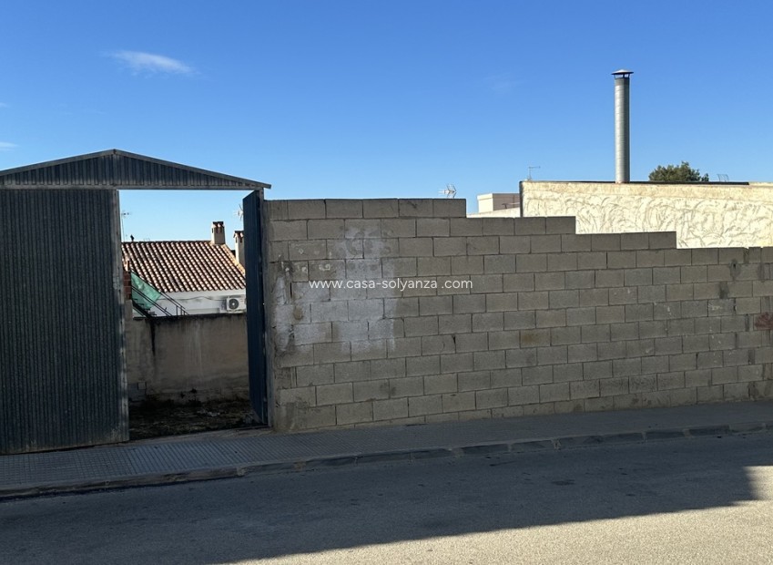 Resale - Land - Benijofar - Costa Blanca