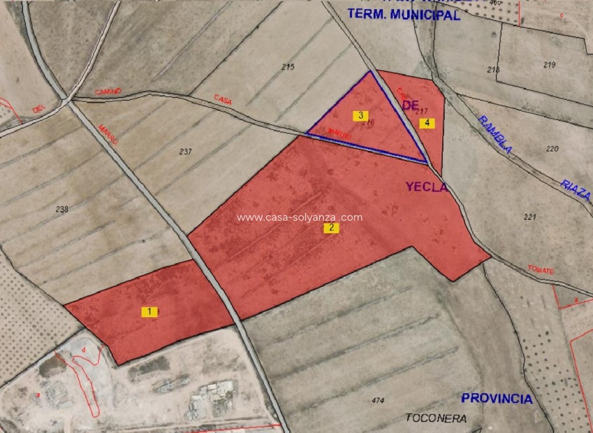Resale - Land - Yecla - Inland
