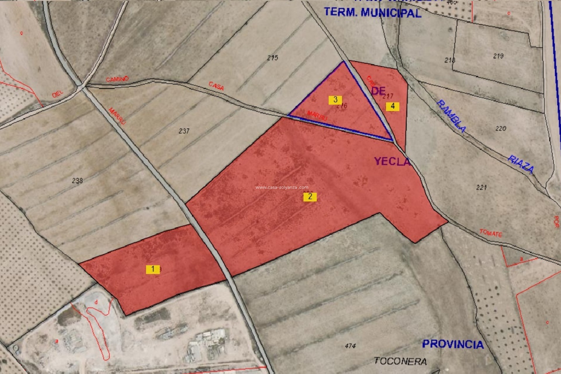 Resale - Land - Yecla - Inland