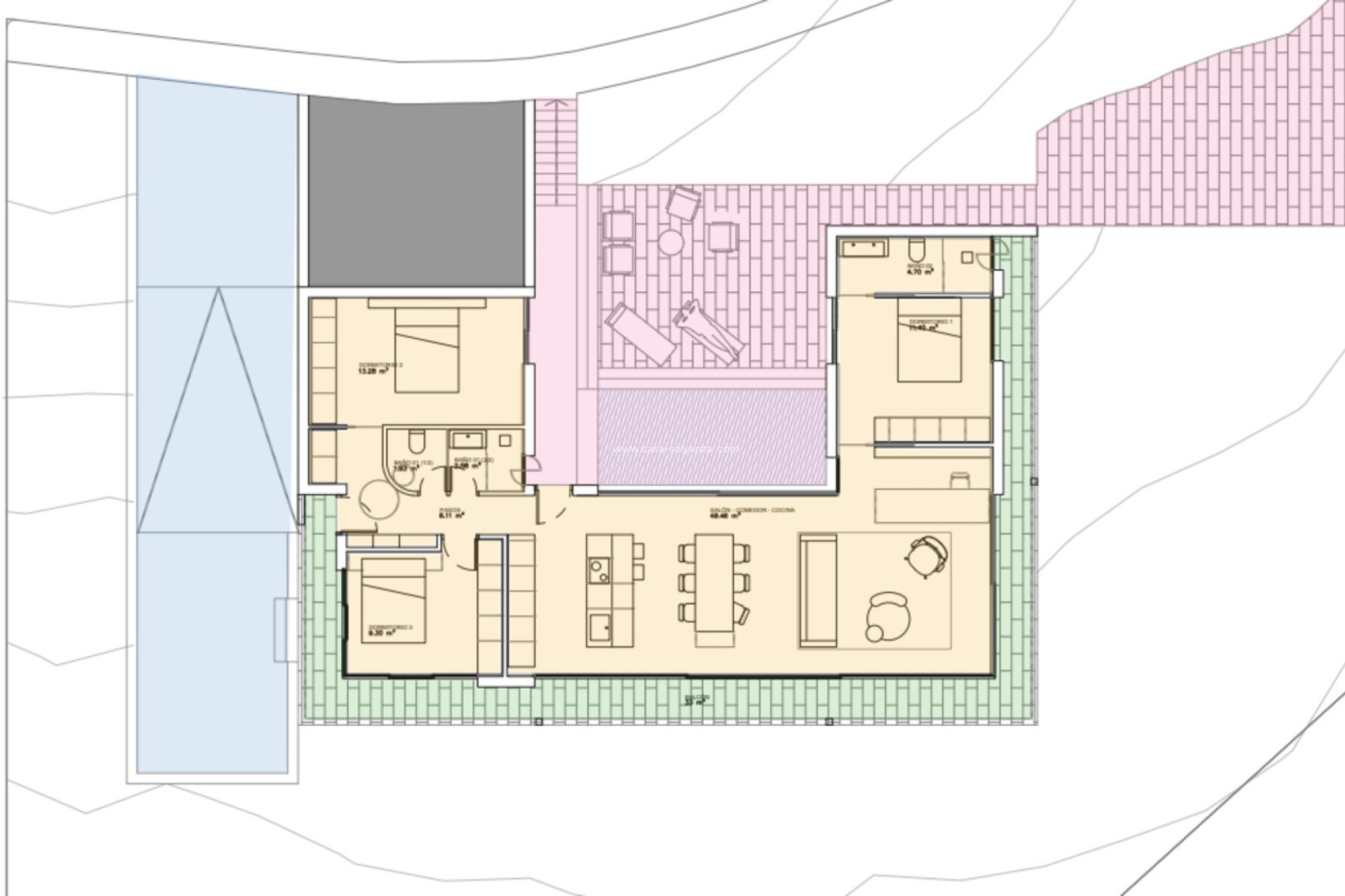 Resale - Townhouse - Pedreguer - Inland