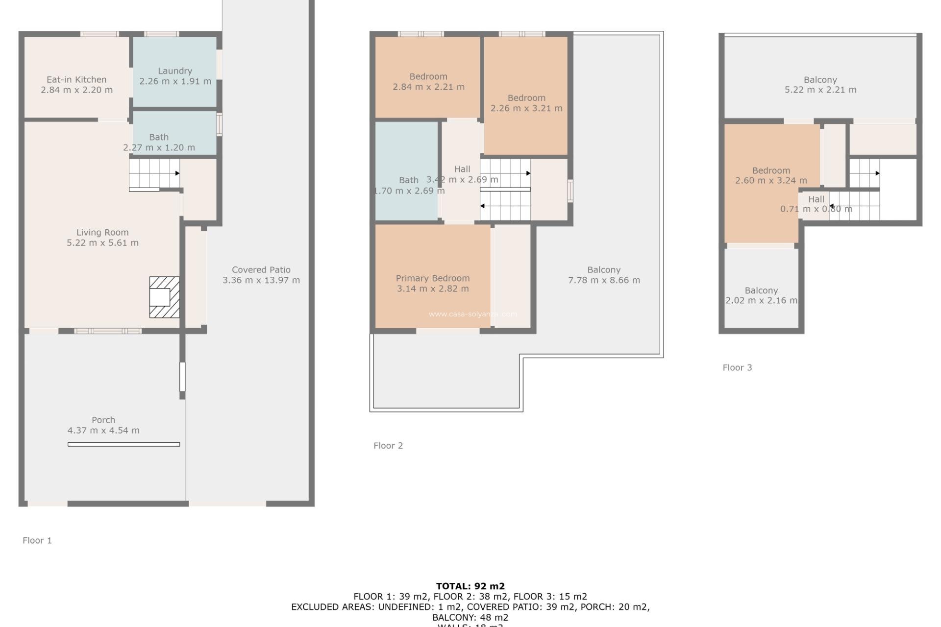 Resale - Townhouse - Torrevieja - Los Frutales