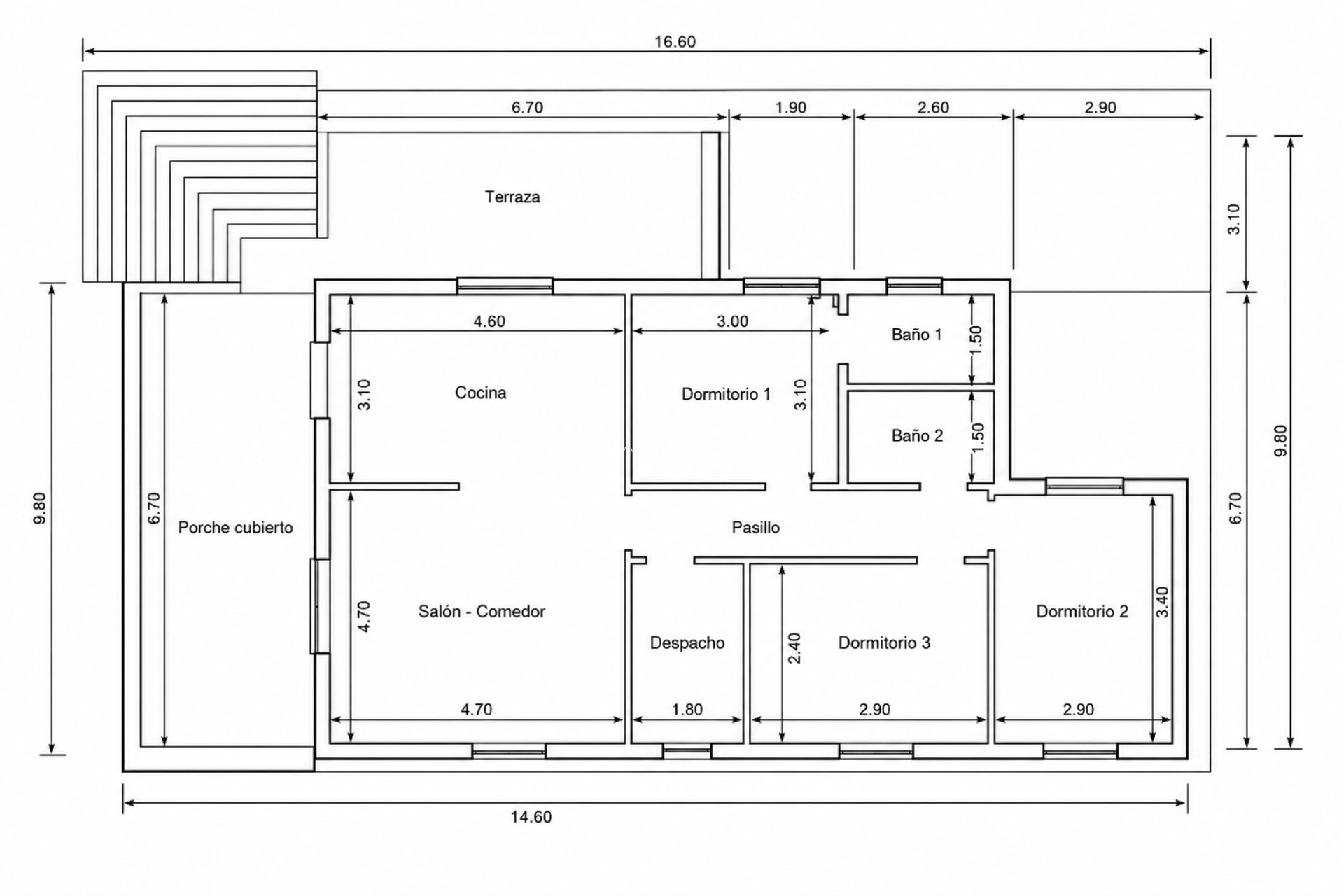 Resale - Villa Detached - La Zarza - Inland