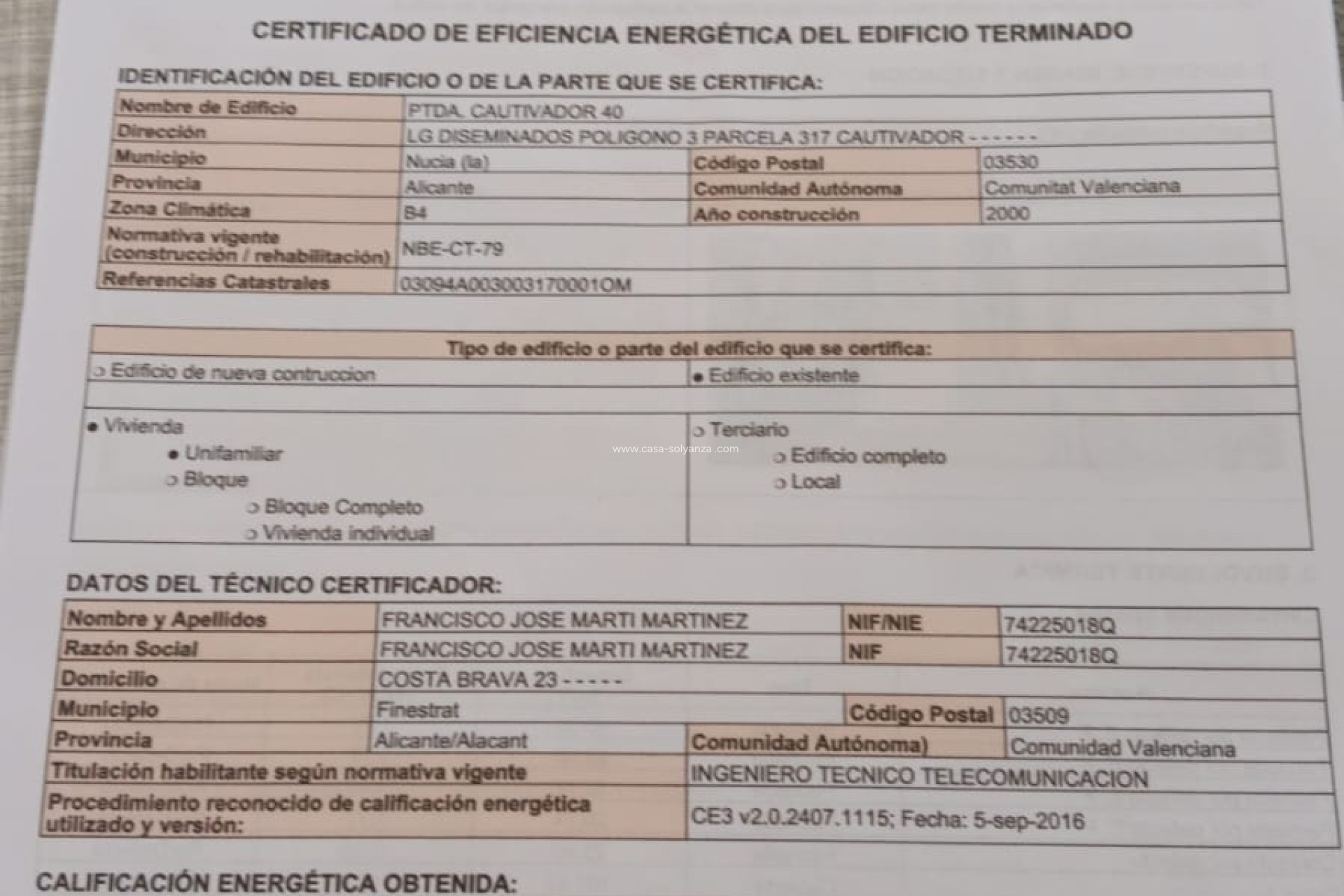 Resale - Villa - La Nucía - Costa Blanca