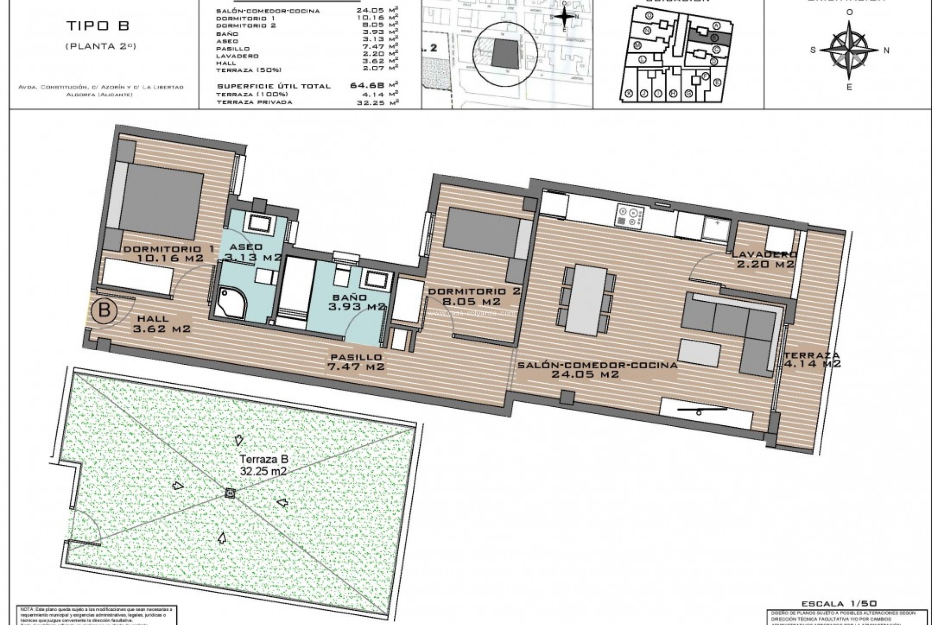 Reventa - Apartamento / piso - Algorfa - Inland