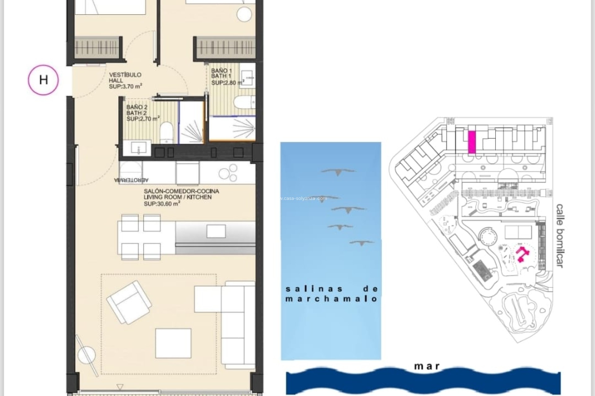Reventa - Apartamento / piso - La Manga del Mar Menor - La Manga