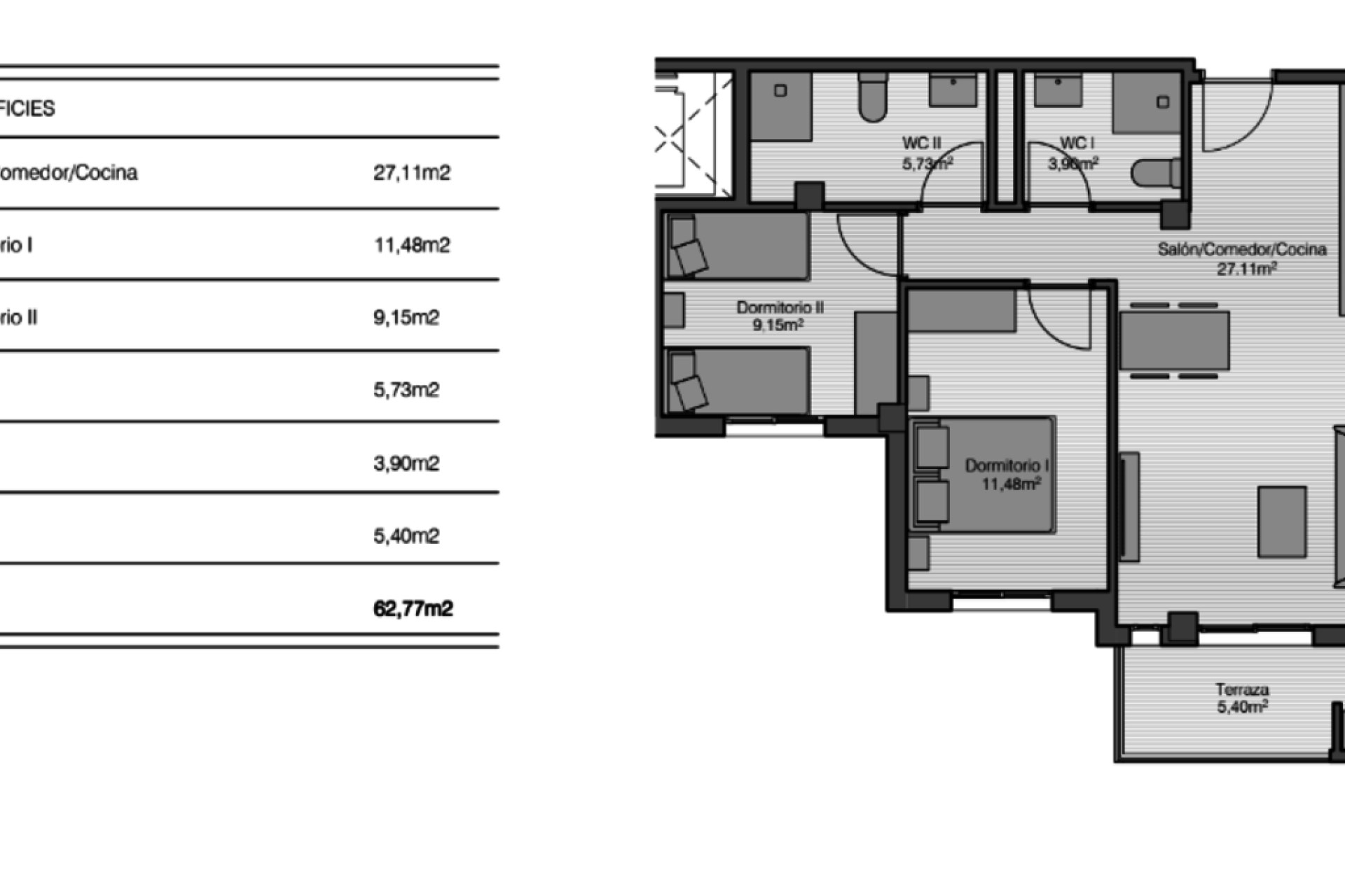 Reventa - Apartamento / piso - San Miguel de Salinas - Inland