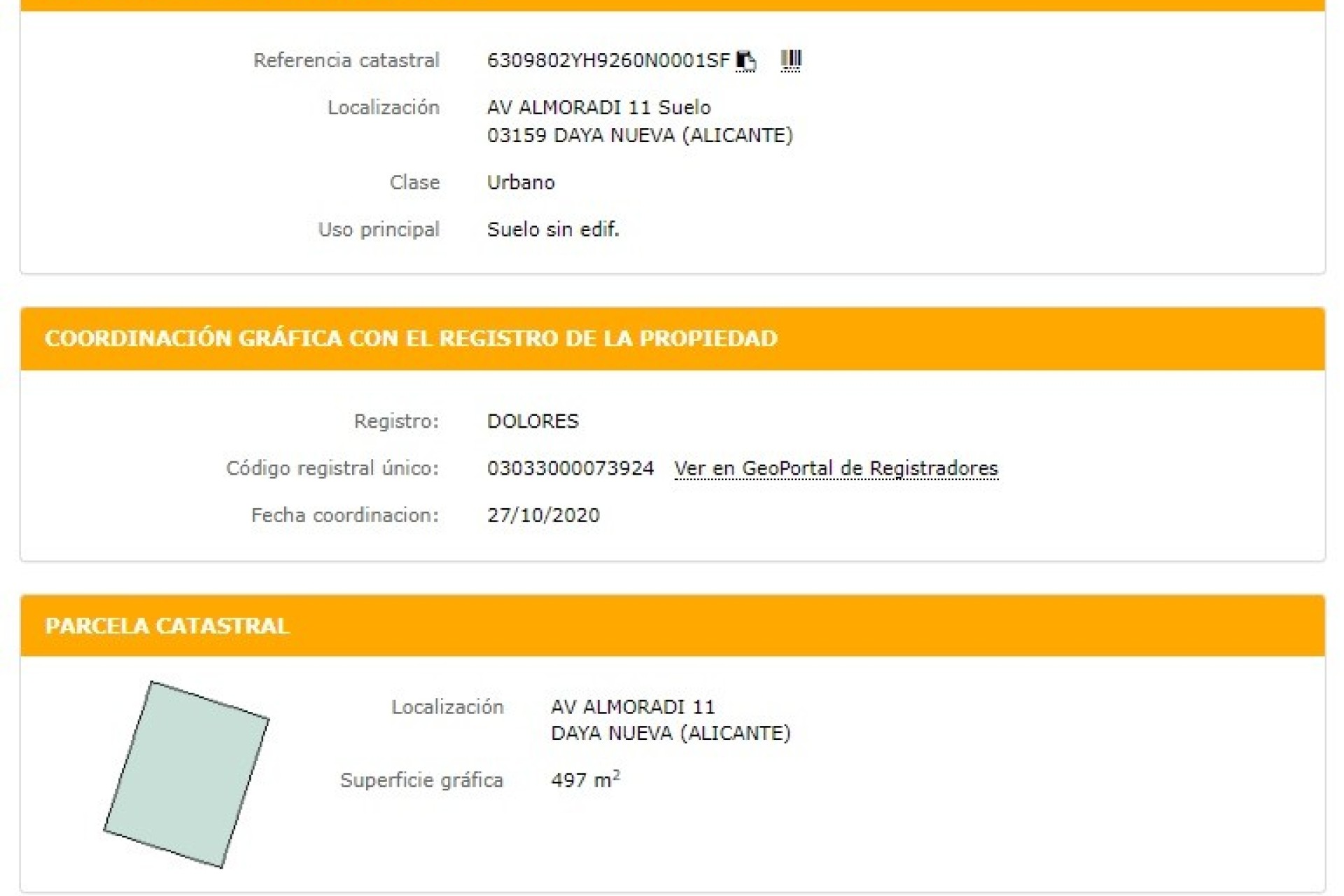 Reventa - Land - Daya Nueva - Costa Blanca