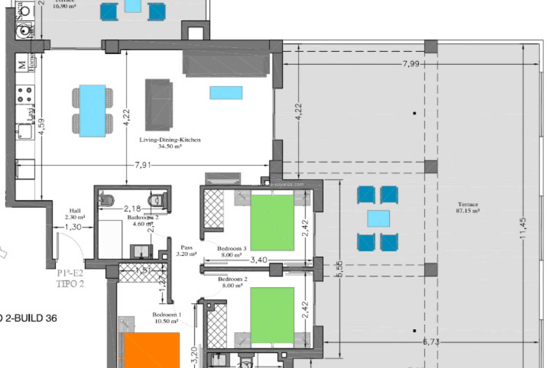 Revente - Appartement - Dehesa De Campoamor - Las Filipinas