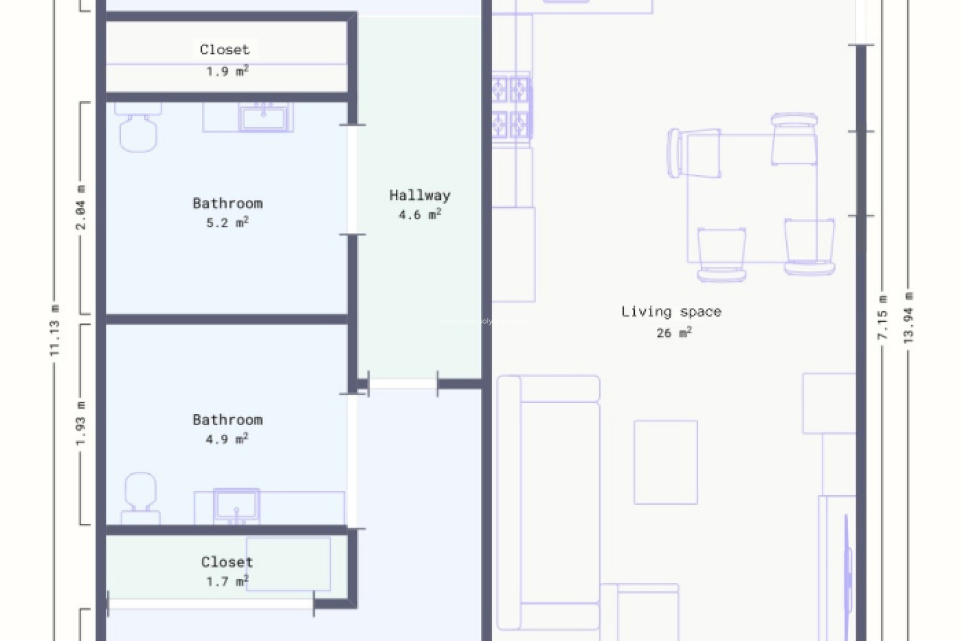 Revente - Appartement - Orihuela Costa - Costa Blanca