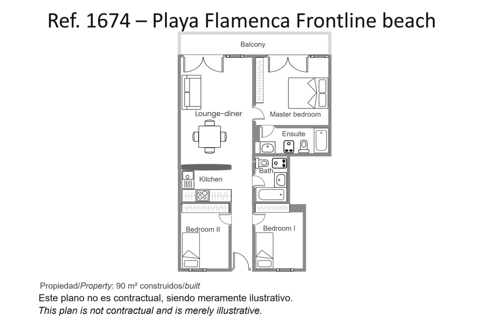 Revente - Appartement - Orihuela Costa - Playa Flamenca