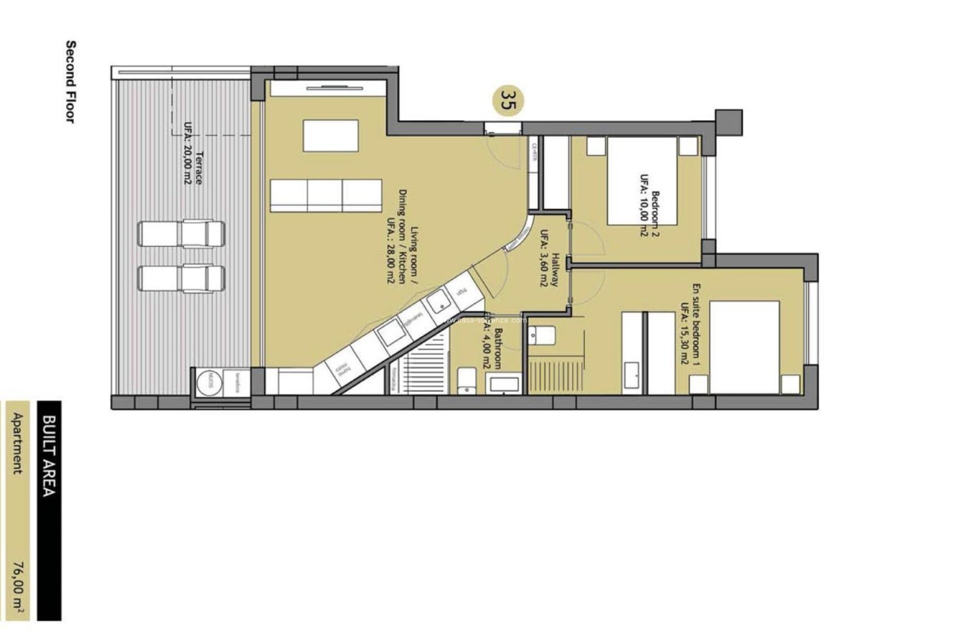 Revente - Appartement - Orihuela - Las Colinas Golf Resort