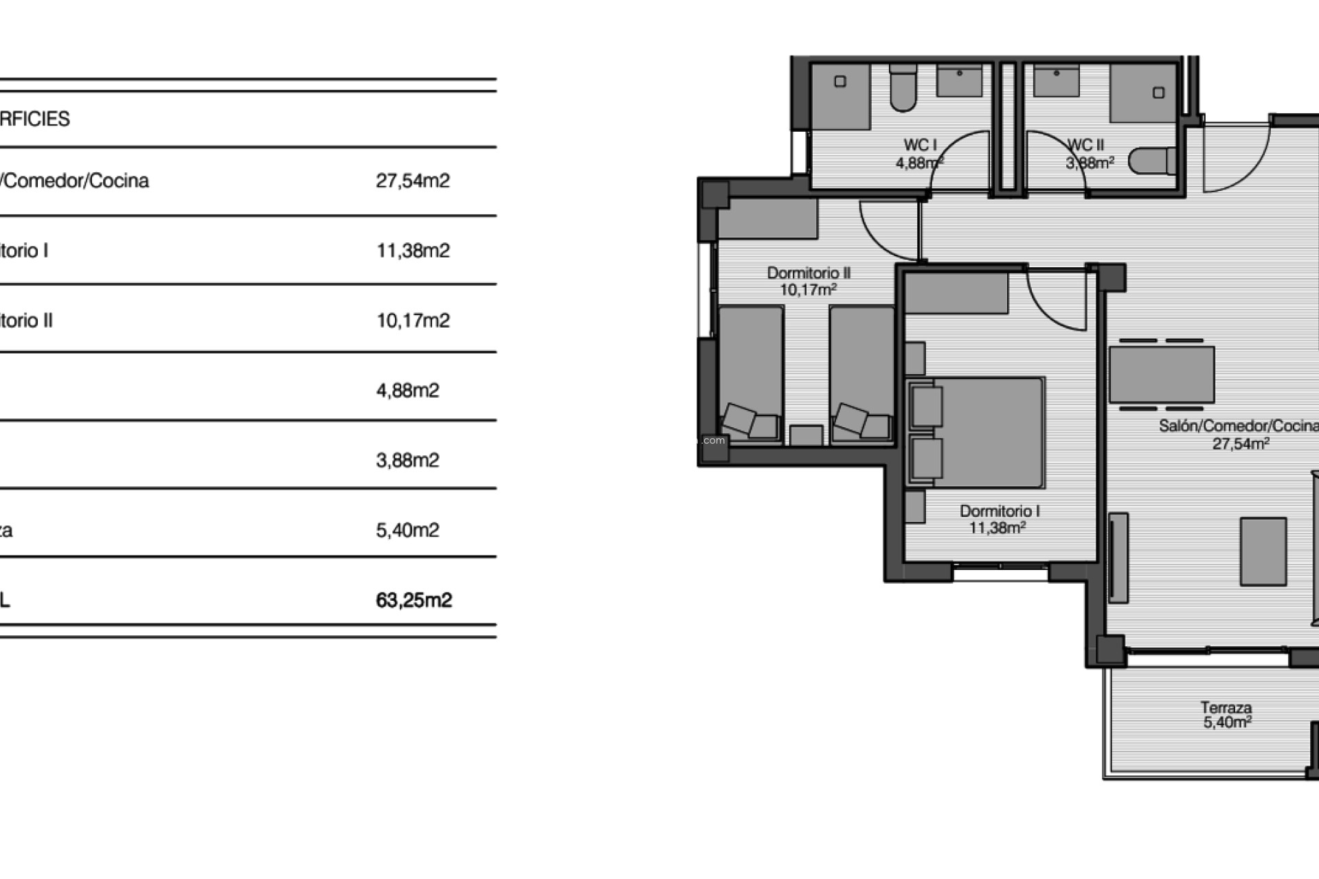 Revente - Appartement - San Miguel de Salinas - Inland