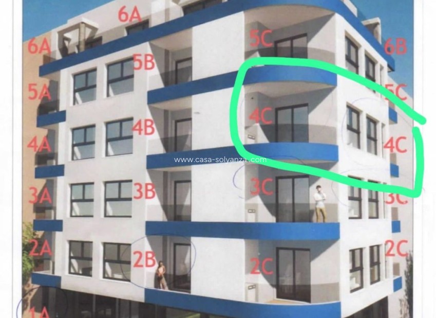 Revente - Appartement - Torrevieja - Torrevieja Centro