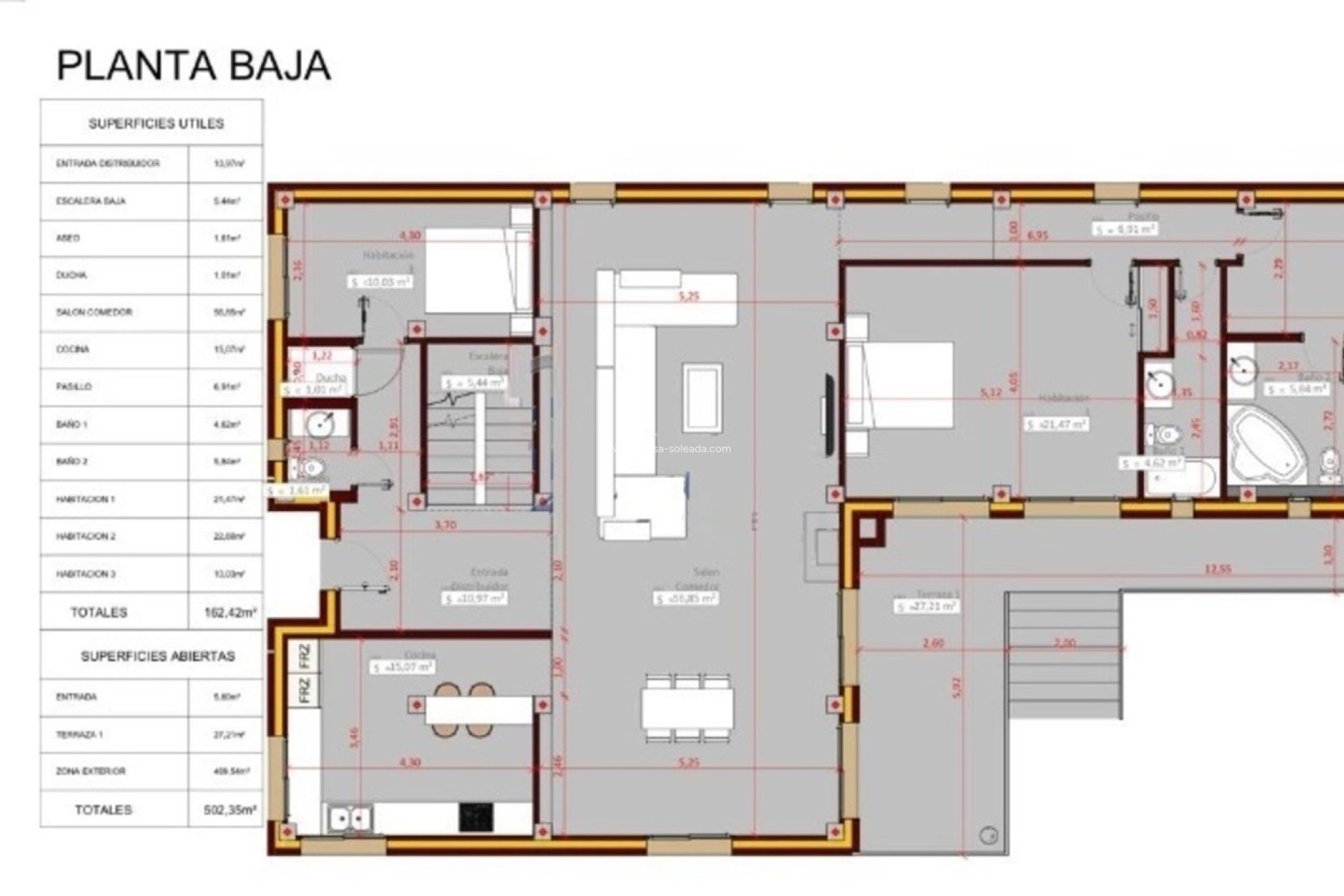 Revente - Villa - Torrevieja - La Mata