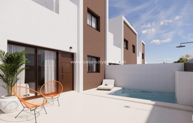 Townhouse - New Build - Pilar de la Horadada - Barrio los Segundas