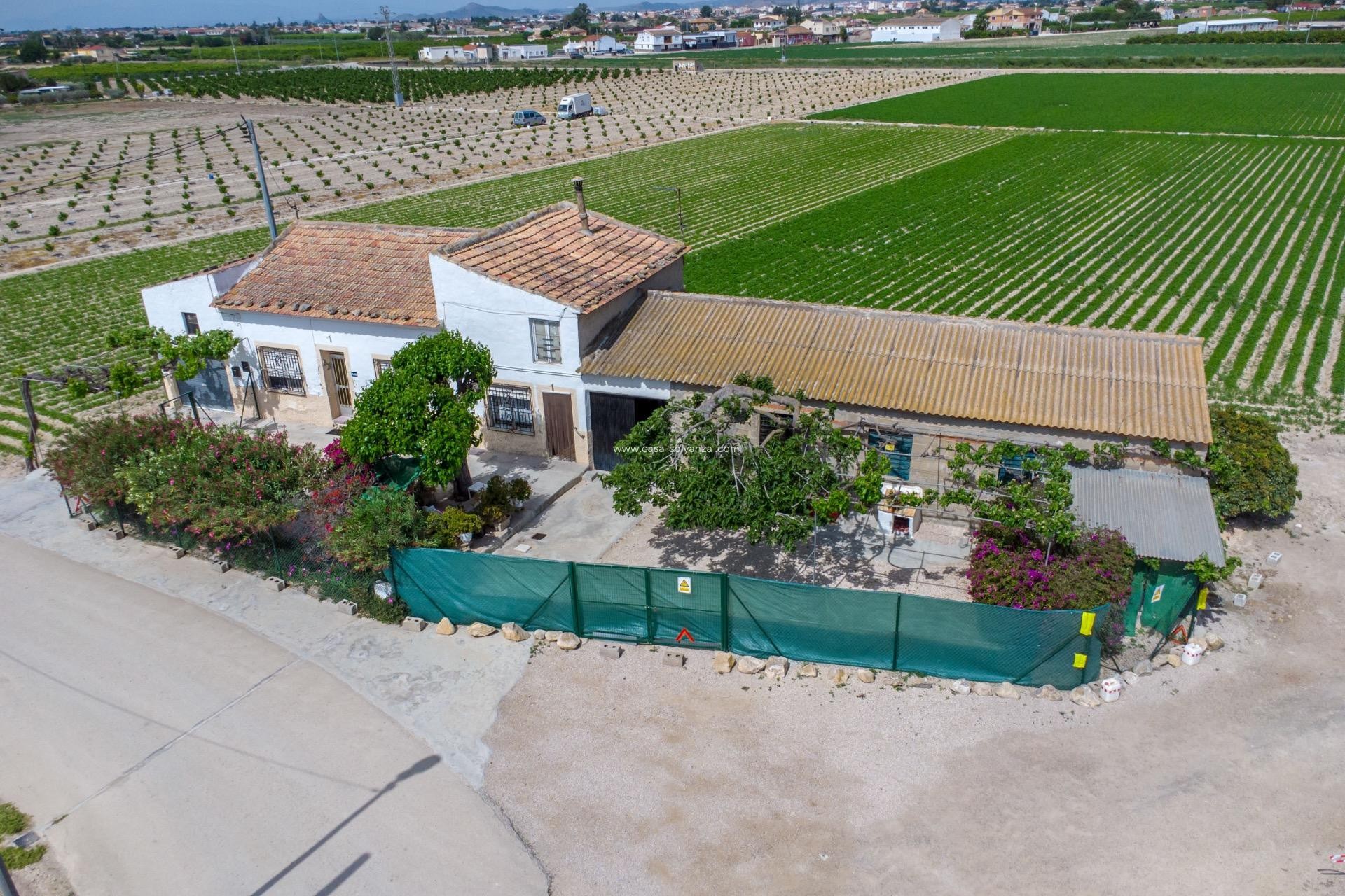 Wiederverkauf - Country Property/Finca - Orihuela - Desamparados-Hurchillo-Torremendo