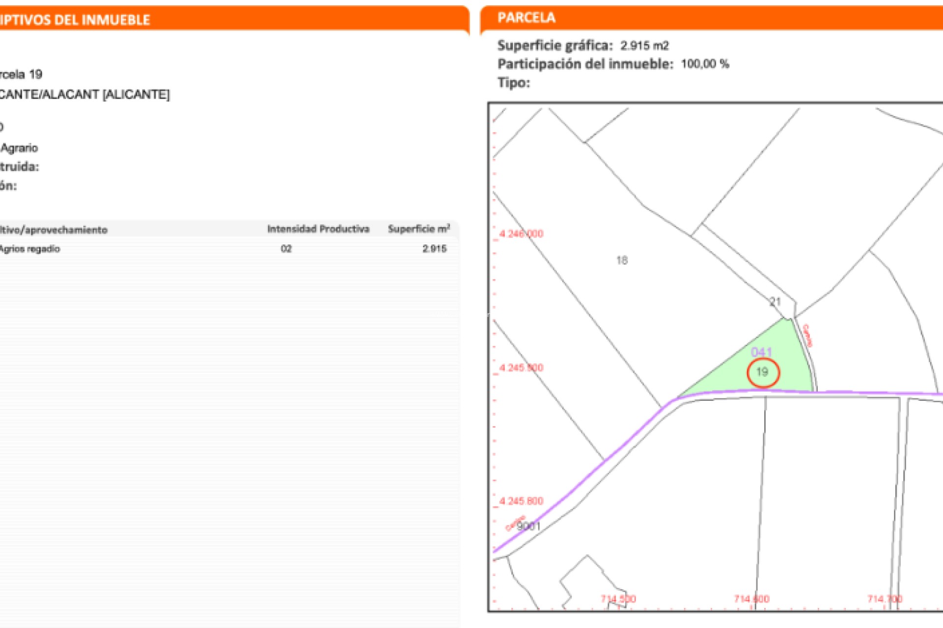 Wiederverkauf - Land - Alicante - Costa Blanca