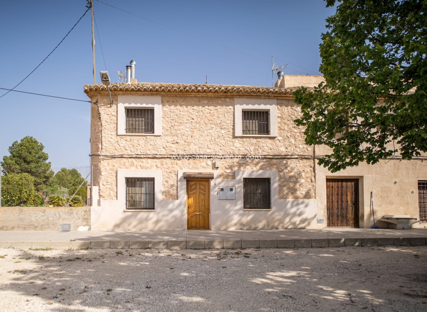 Wiederverkauf - Stadthaus - Pinoso - El Paredon