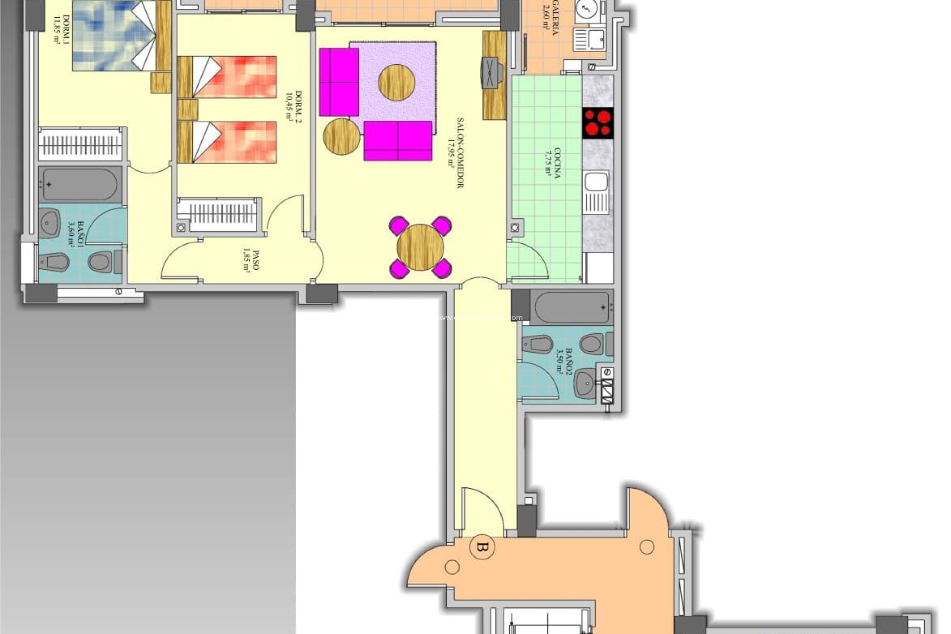 Wiederverkauf - Wohnung - La Manga del Mar Menor - Costa Calida