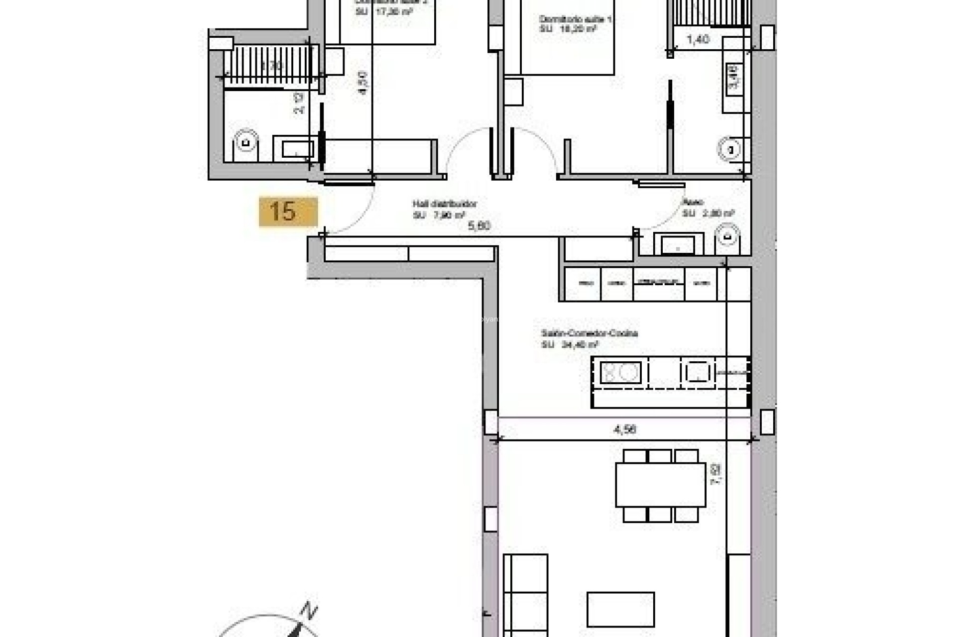 Wiederverkauf - Wohnung - Las Colinas Golf