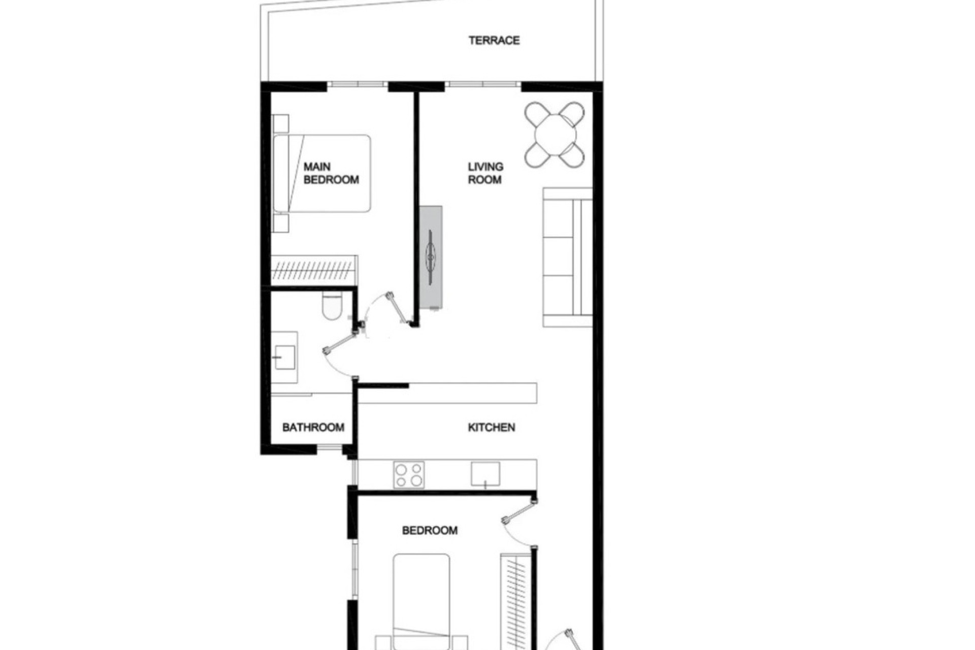 Wiederverkauf - Wohnung - Orihuela - Villamartin