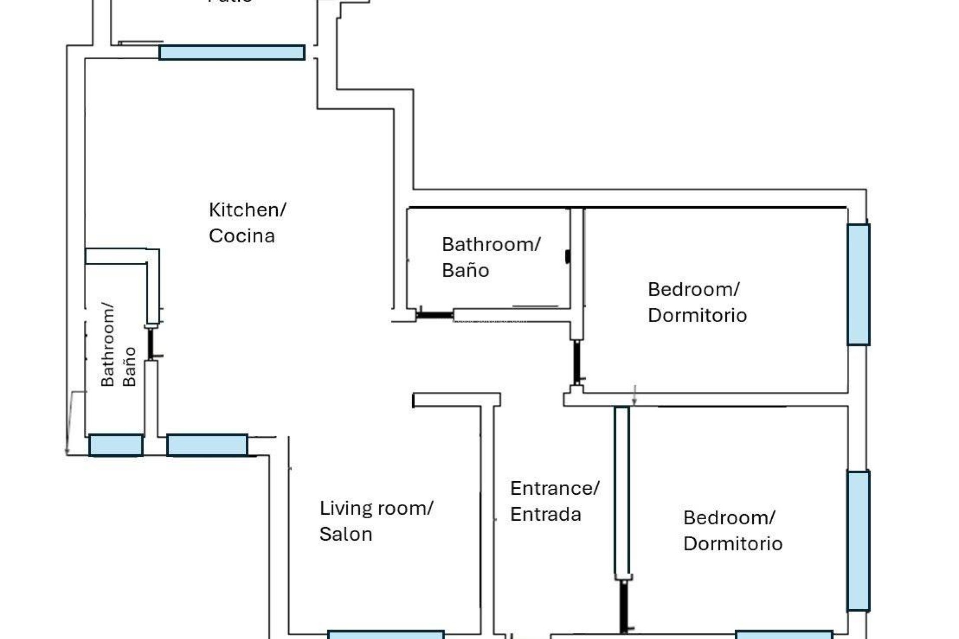 Wiederverkauf - Wohnung - Torrevieja - Las Piscinas Naturales