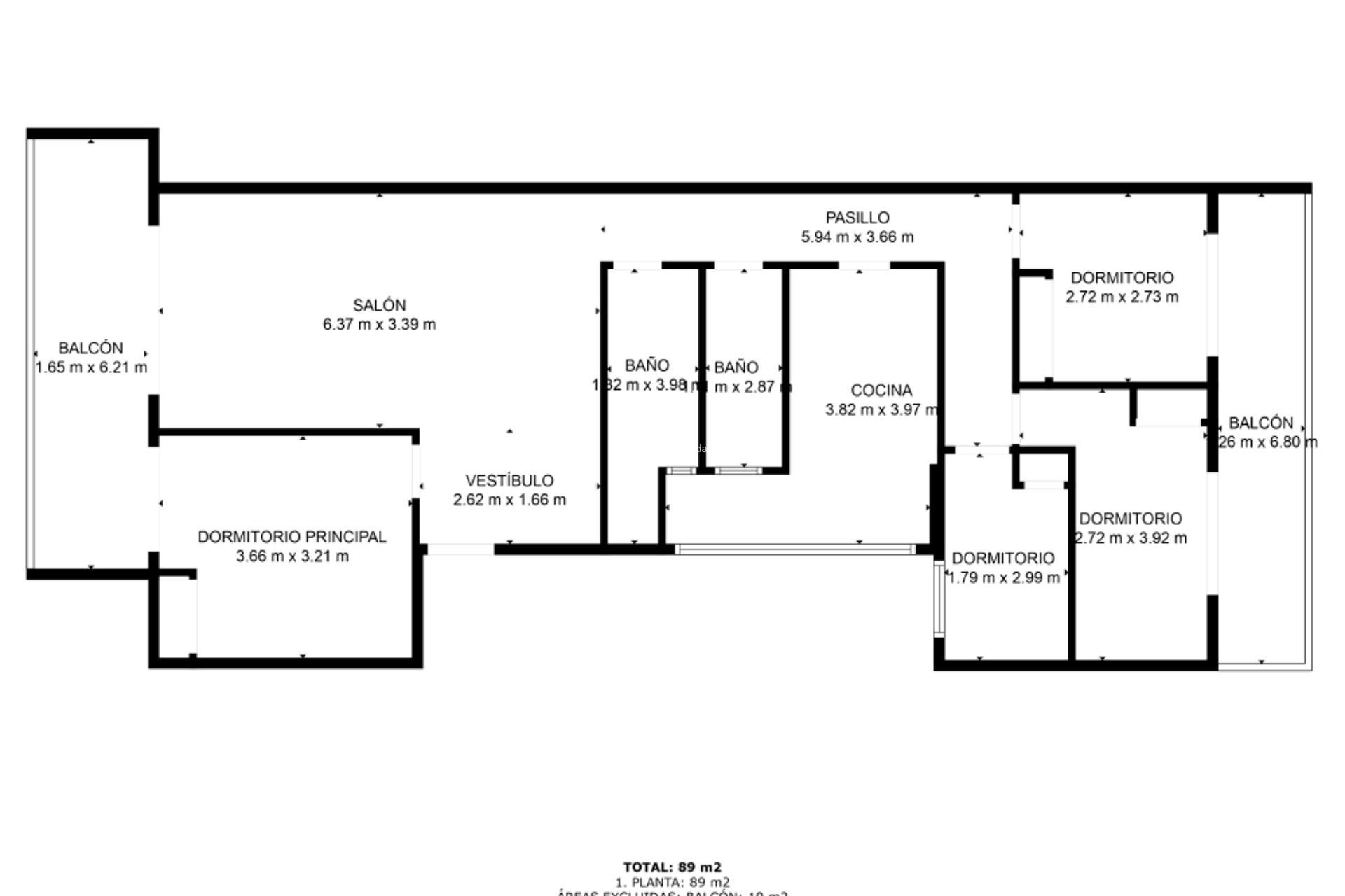 Wiederverkauf - Wohnung - Torrevieja - Playa del Cura