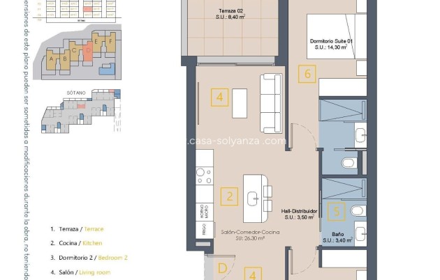 New Build - Apartment / flat - Los Alcázares - Serena Golf